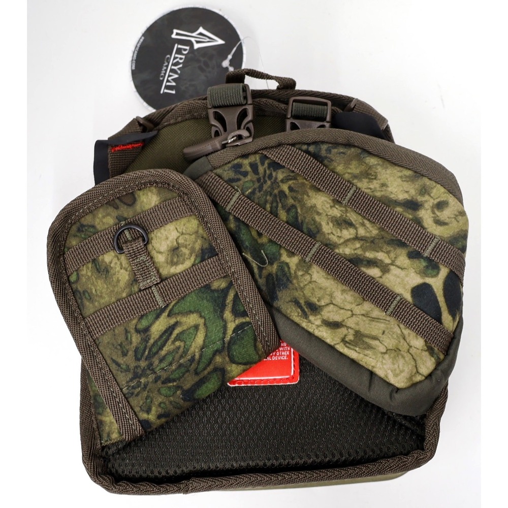 Cloka Tactical Binocular Bag Unisex OS Green Camo New Prym1 Woodlands Harness - Picture 2 of 13
